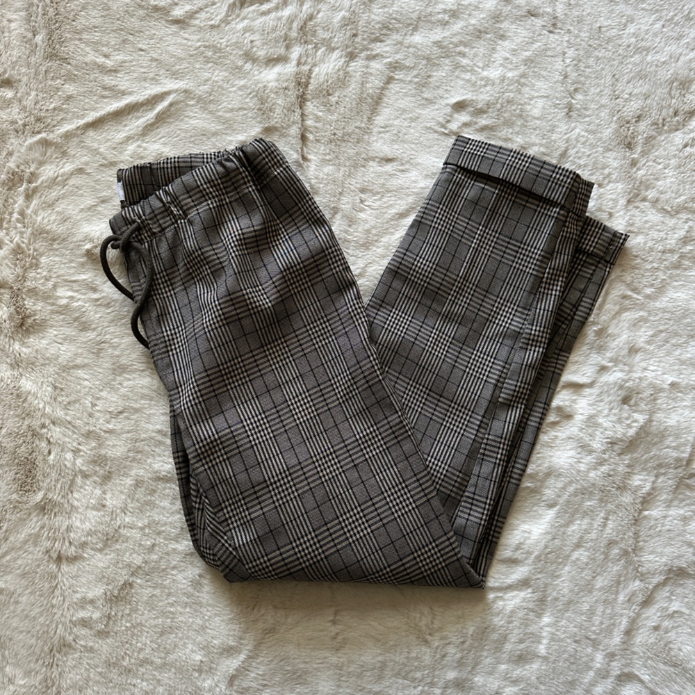 Oak + Fort Plaid pants
